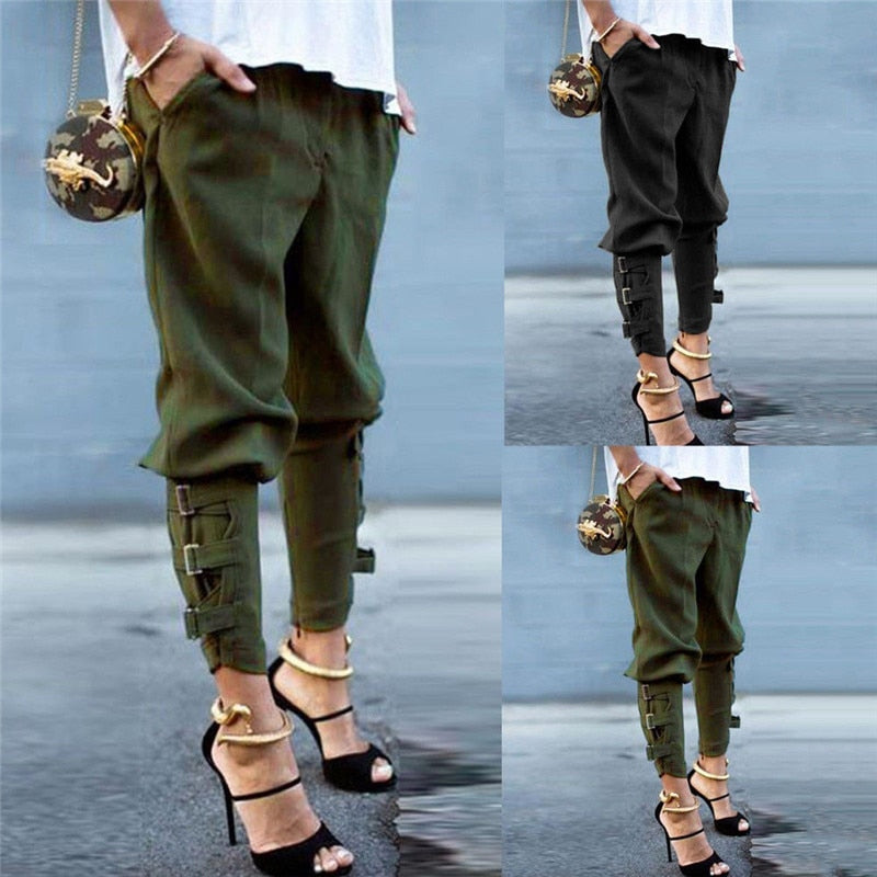 Sanmar™ Buckle Cuff Harem Pants