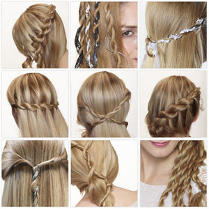 Smart electric hair braider