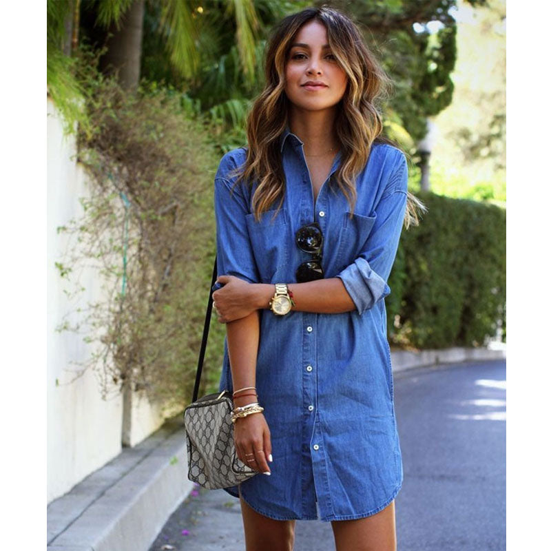 Sanmar™ Casual Denim Dress