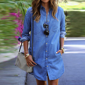 Sanmar™ Casual Denim Dress